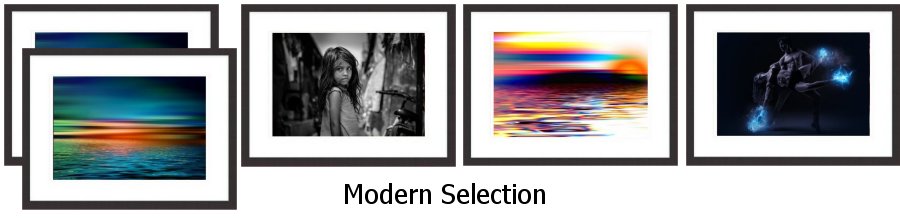 Modern Selection Framed Prints